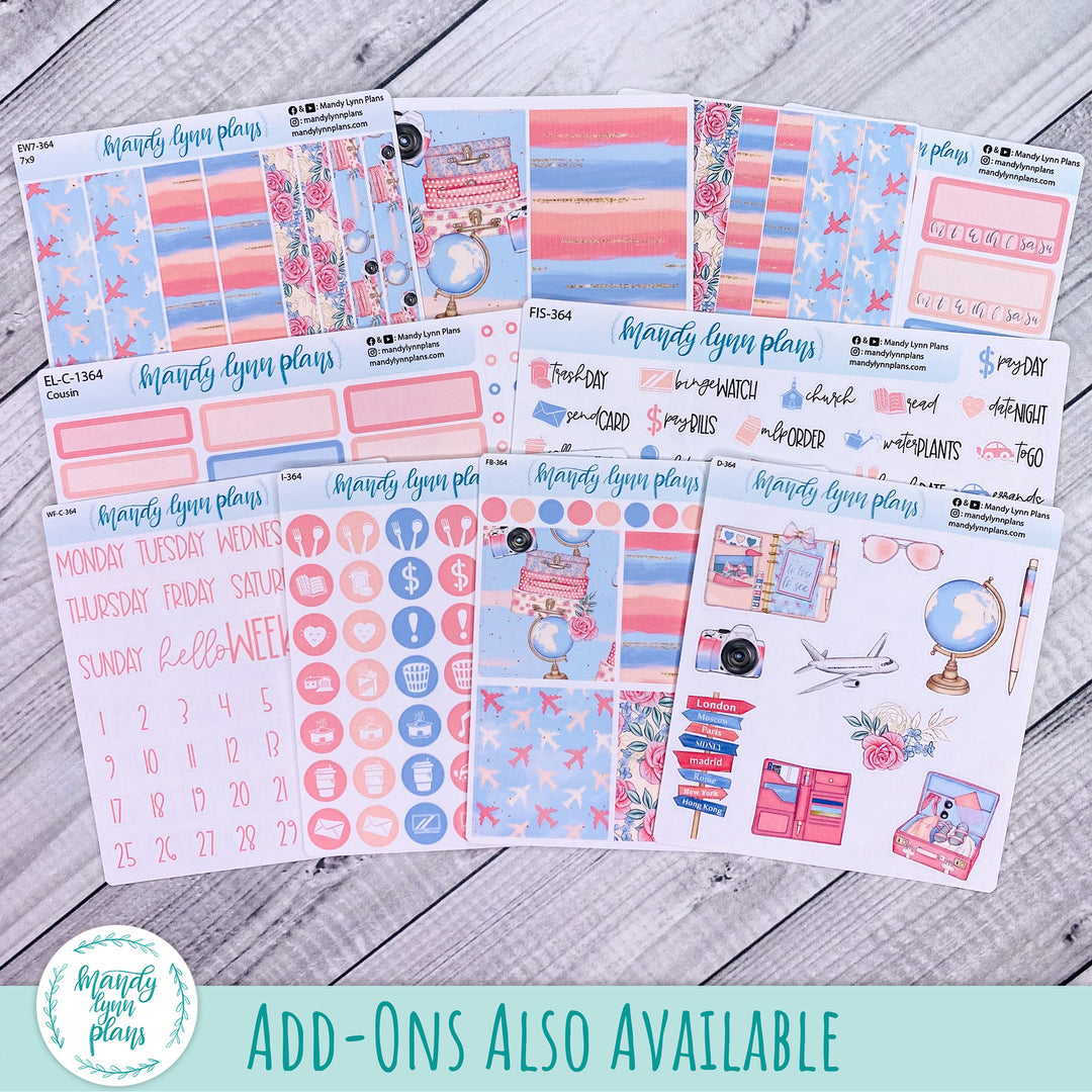 June Dashboard Kit || Hobonichi, Common Planner, Wonderland 222, Plans by Just Scribble || Traveling Trellis || 364