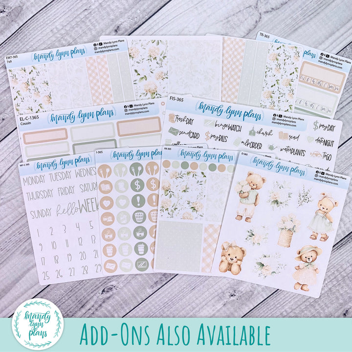 June 2026 or Any Month Monthly Kit || Sterling Ink A5, A5 Slim, B6, B6 Slim, N1, N2 Common Planner || Gingham Gardens || 365
