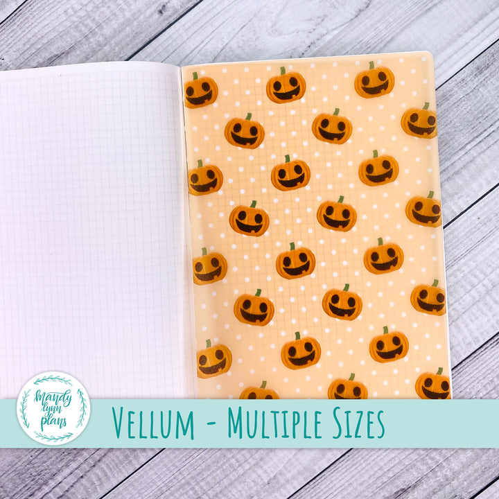 Happy Pumpkins Vellum || 283