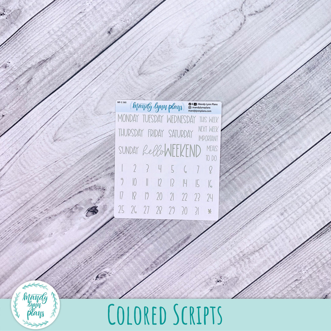 Gingham Gardens Add-Ons || 365