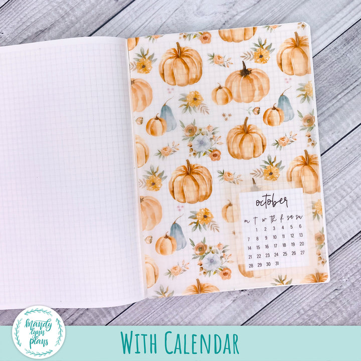 Pumpkin Floral Vellum || 285