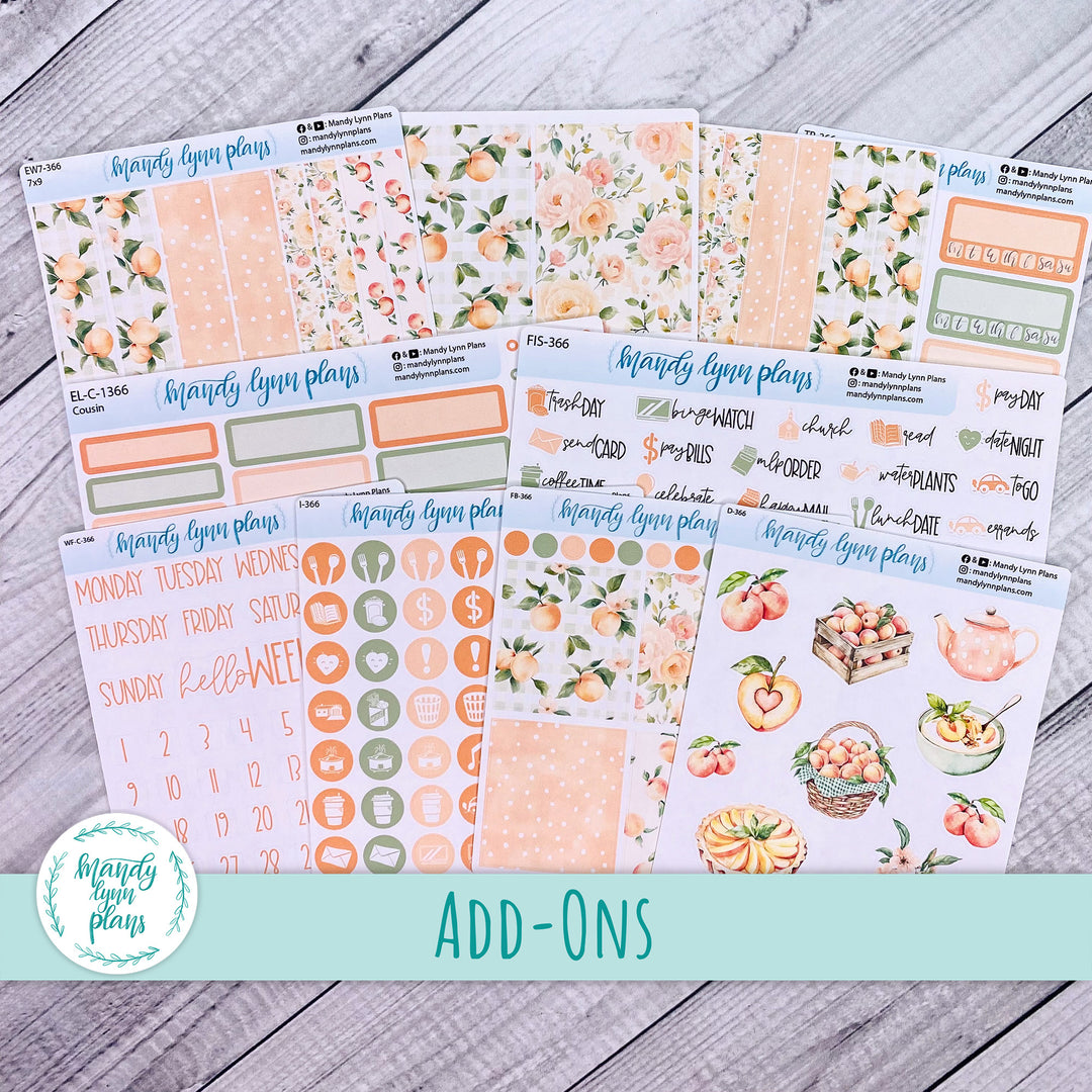 Peaches & Cream Add-Ons || 366