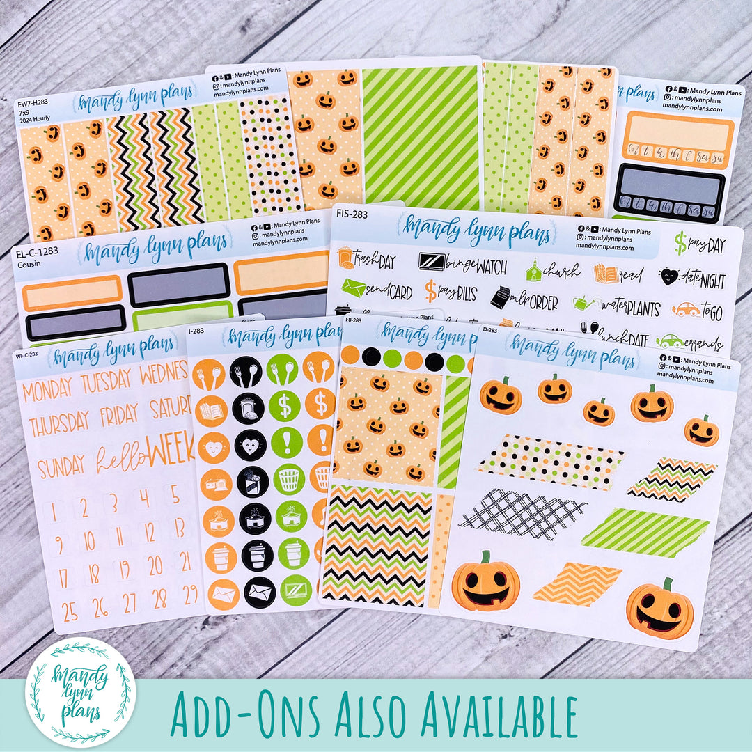 Hobonichi A6 October 2024 Monthly Kit || Happy Pumpkins || MK-A6T-3283