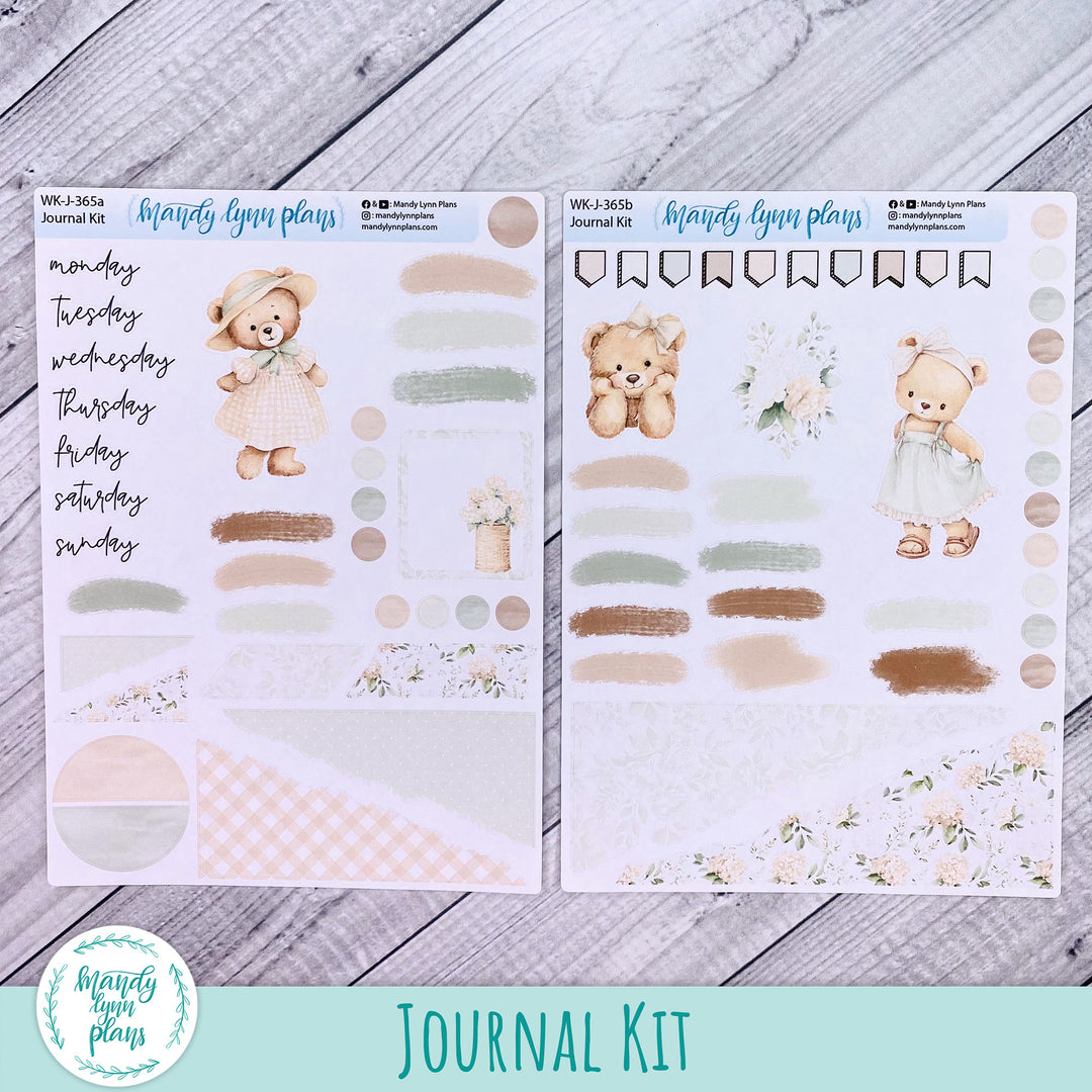 Gingham Gardens Journal Kit || WK-J-365