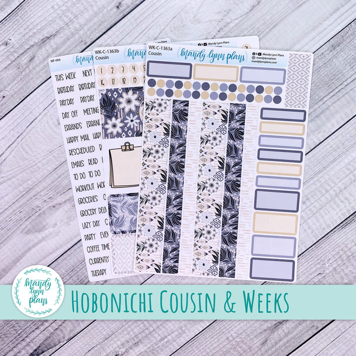 Weekly Kit || Hobonichi Cousin and Weeks || Boho Dreams || 363