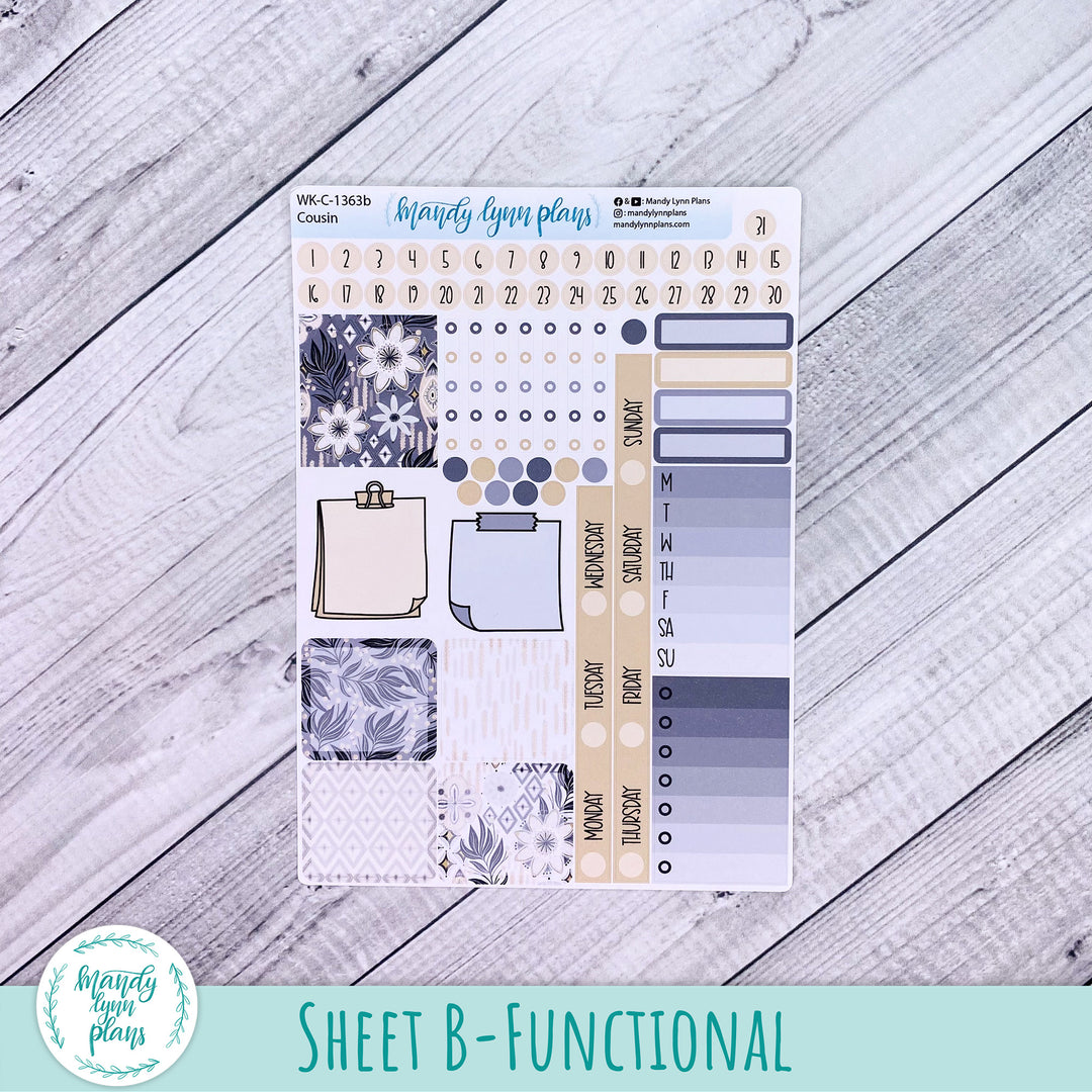 Weekly Kit || Hobonichi Cousin and Weeks || Boho Dreams || 363