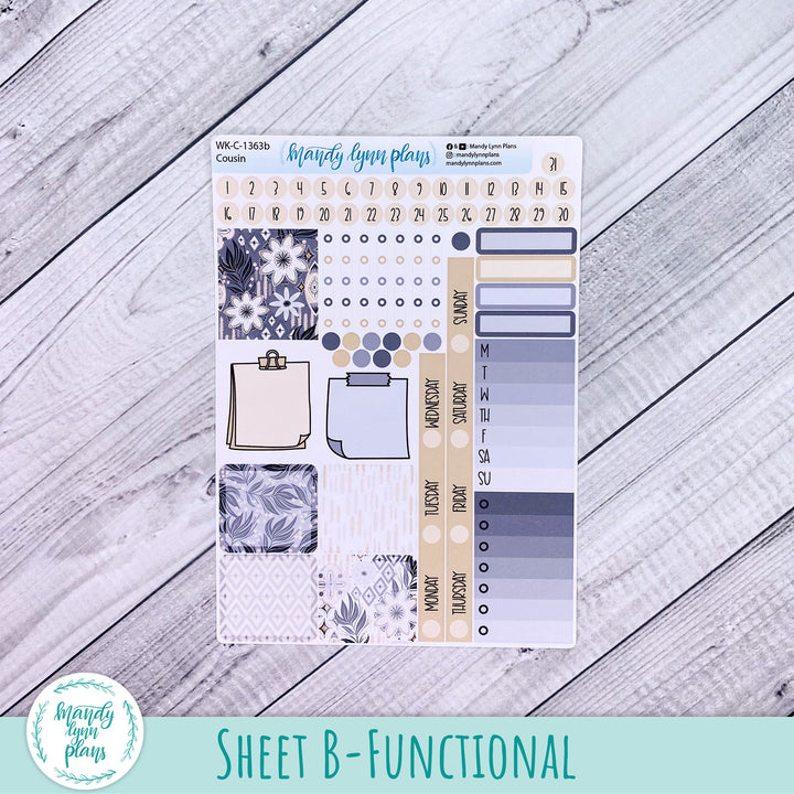 Weekly Kit || Hobonichi Cousin and Weeks || Boho Dreams || 363