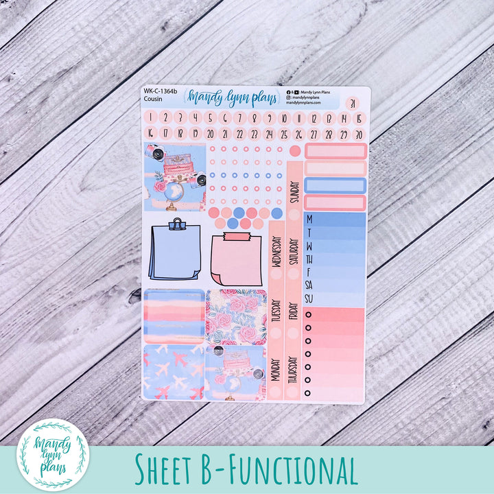 Weekly Kit || Hobonichi Cousin and Weeks || Traveling Trellis || 364