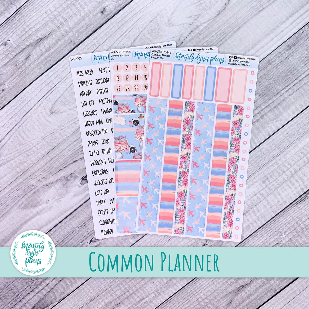 Weekly Kit || Sterling Ink Common Planners || Traveling Trellis || 364