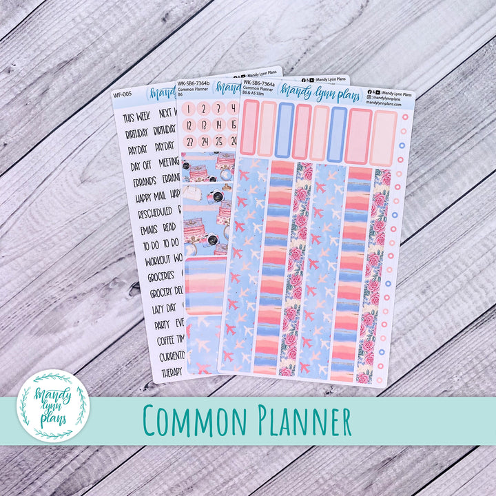Weekly Kit || Sterling Ink Common Planners || Traveling Trellis || 364