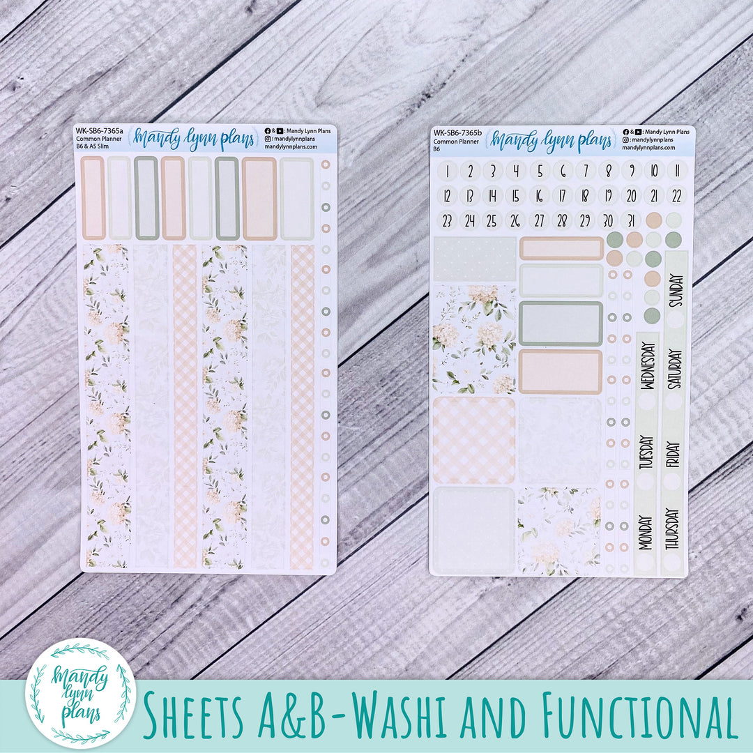 Weekly Kit || Sterling Ink Common Planners || Gingham Gardens || 365