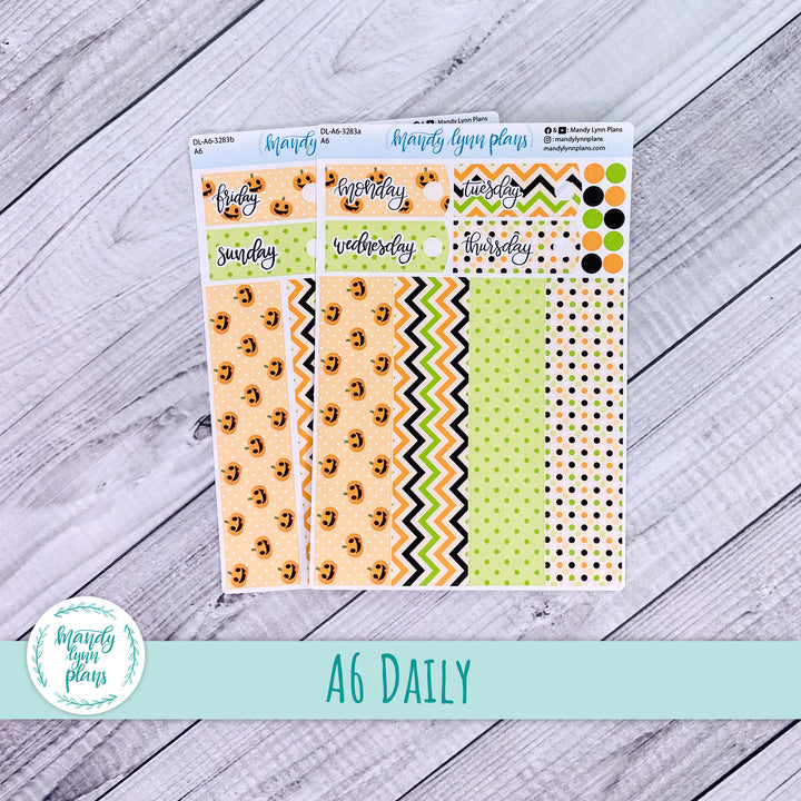 A6 Daily Kit || Happy Pumpkins || DL-A6-3283