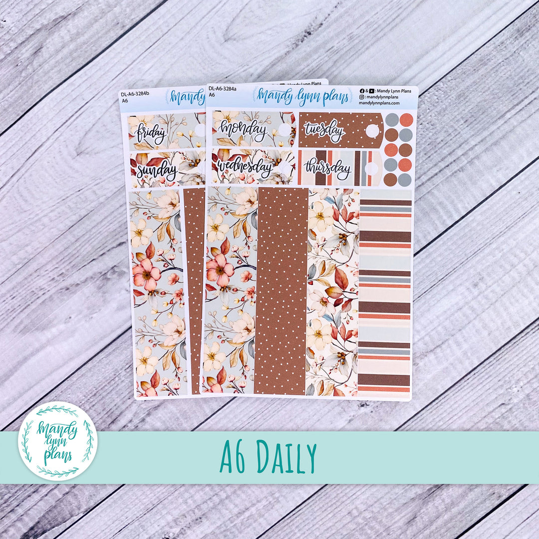 A6 Daily Kit || Autumn Blooms || DL-A6-3284