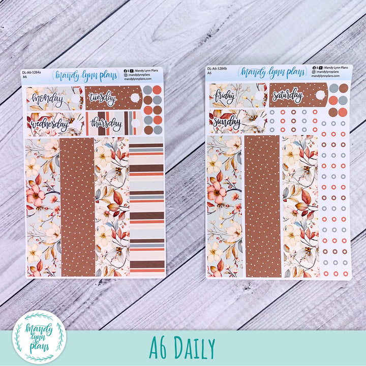 A6 Daily Kit || Autumn Blooms || DL-A6-3284