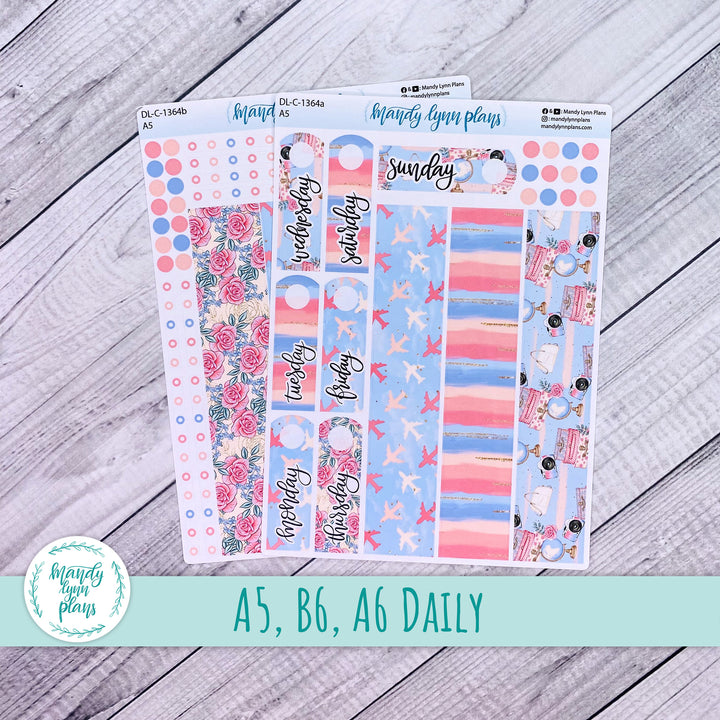 Daily Kit || A5, B6, A6 || Traveling Trellis || 364