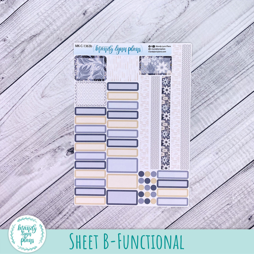 June 2026 or Any Month Monthly Kit || Hobonichi Cousin, Weeks, A6 || Boho Dreams || 363