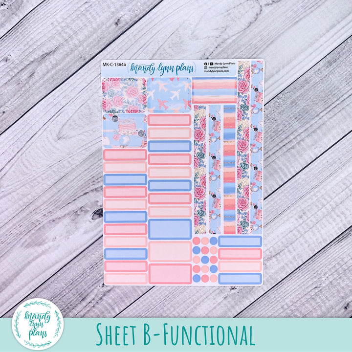 June 2026 or Any Month Monthly Kit || Hobonichi Cousin, Weeks, A6 || Traveling Trellis || 364