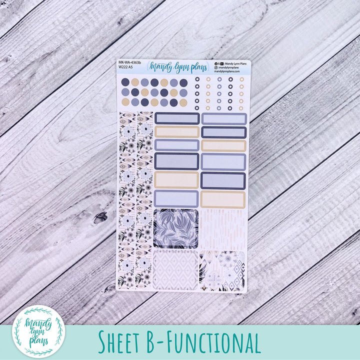 June 2026 or Any Month Monthly Kit || Wonderland 222 A5, B6, A6 || Boho Dreams || 363