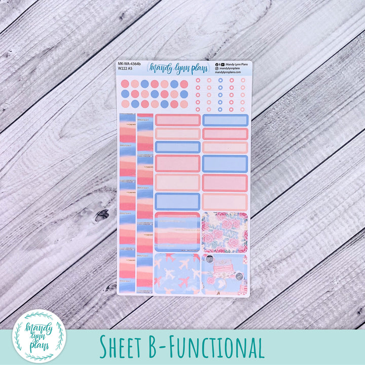 June 2026 or Any Month Monthly Kit || Wonderland 222 A5, B6, A6 || Traveling Trellis || 364