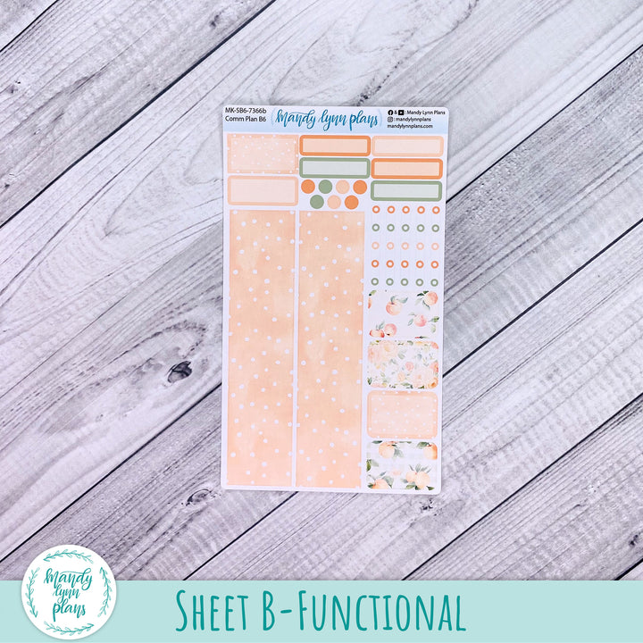 June 2026 or Any Month Monthly Kit || Sterling Ink A5, A5 Slim, B6, B6 Slim, N1, N2 Common Planner || Peaches & Cream || 366
