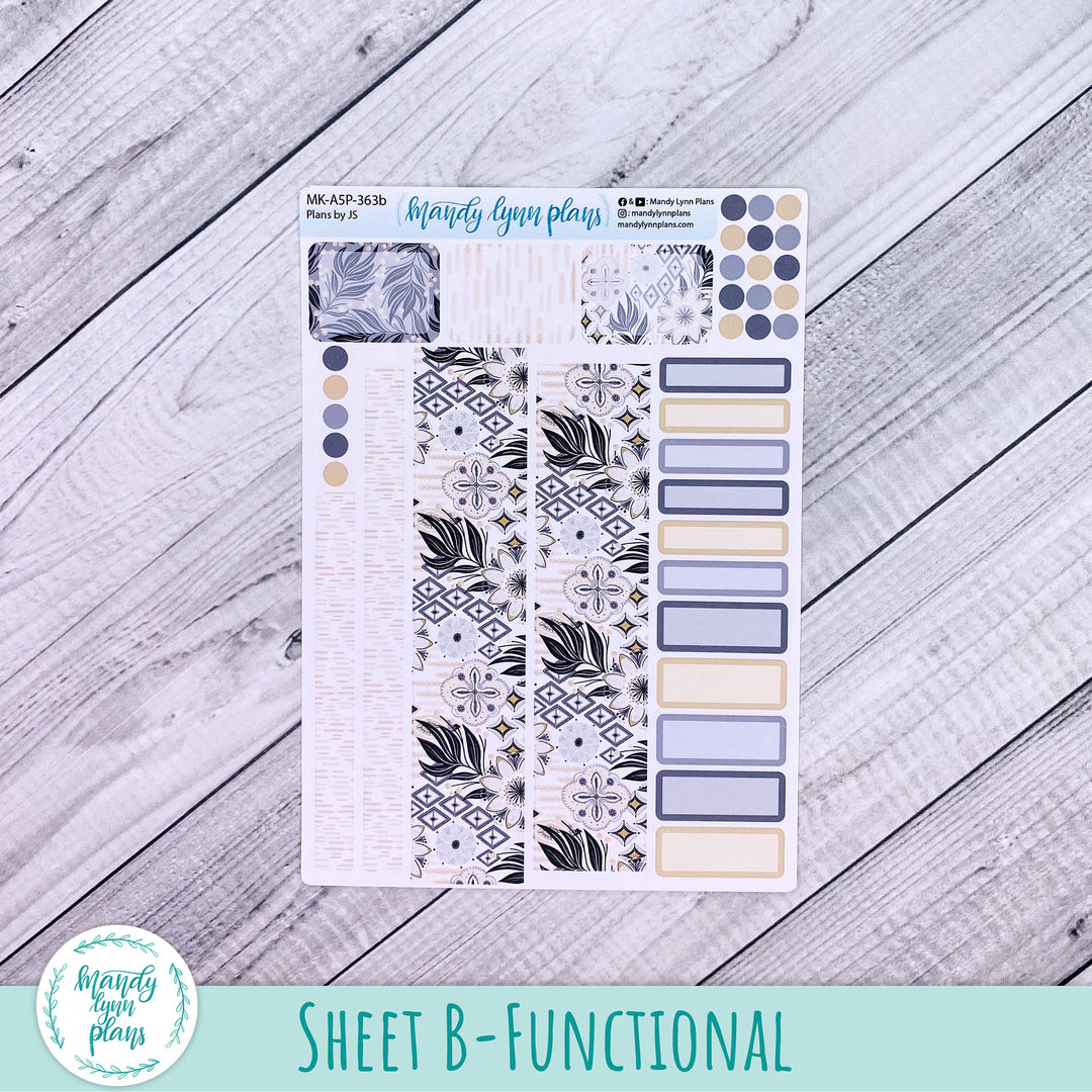 June 2026 or Any Month Monthly Kit || A5, B6, A6 Plans by Just Scribble || Boho Dreams || 363