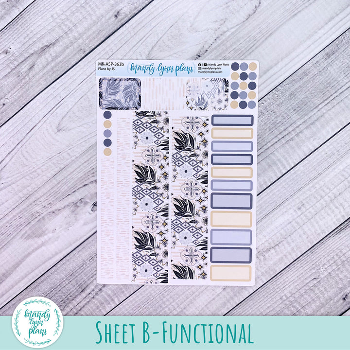 June 2026 or Any Month Monthly Kit || A5, B6, A6 Plans by Just Scribble || Boho Dreams || 363