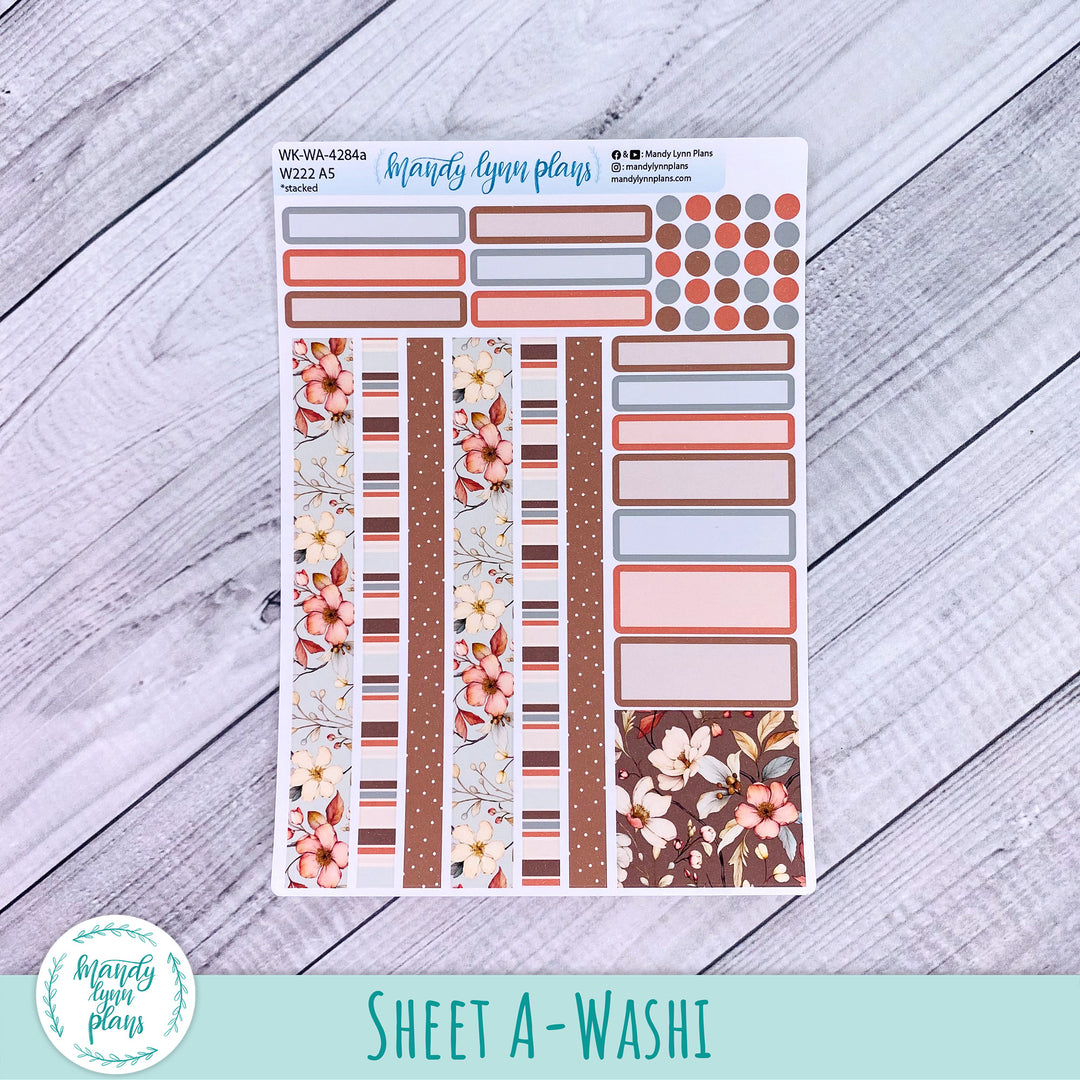 2024  Wonderland 222 Weekly Kit || Autumn Blooms || 284