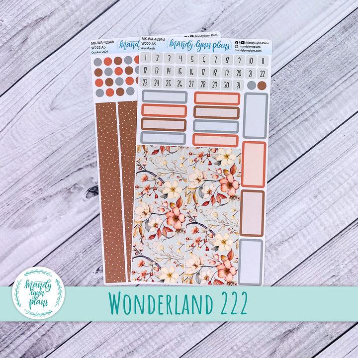 2024 Any Month Wonderland 222 Monthly Kit || Autumn Blooms || 284