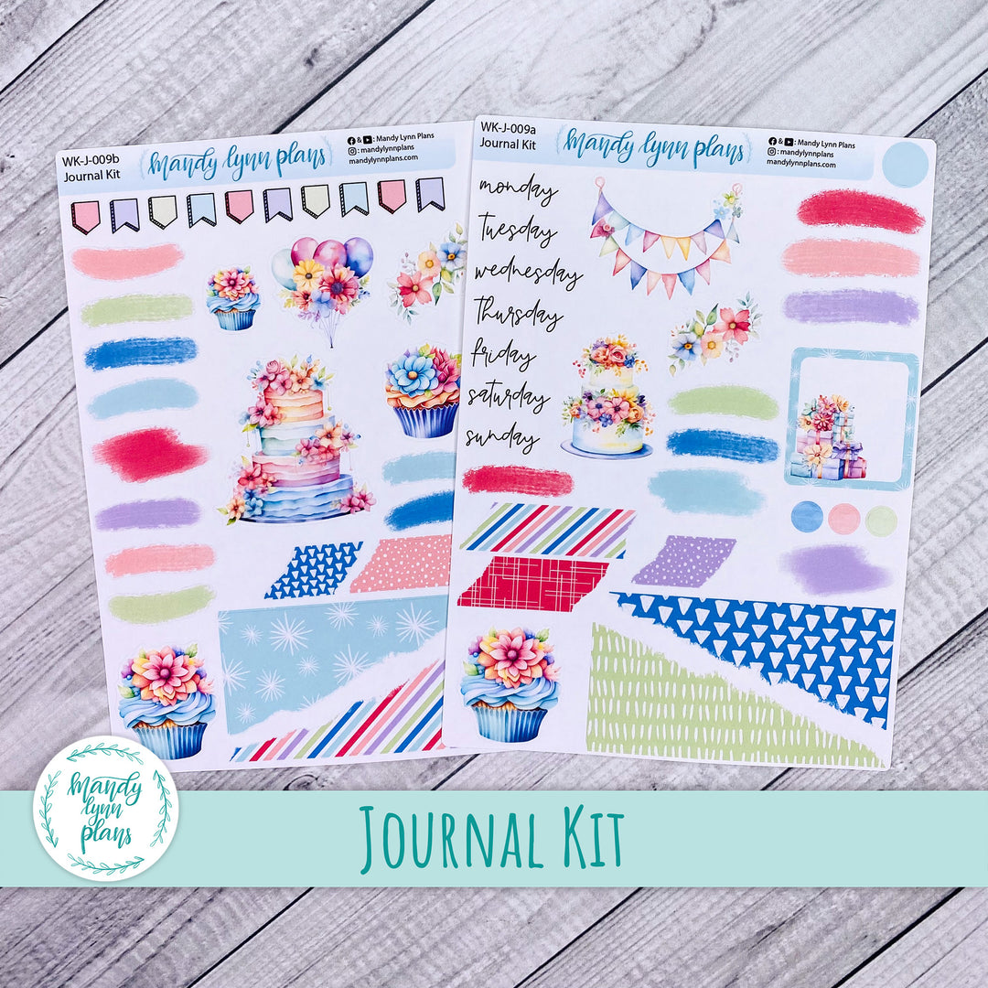 Birthday Party Journal Kit || WK-J-009