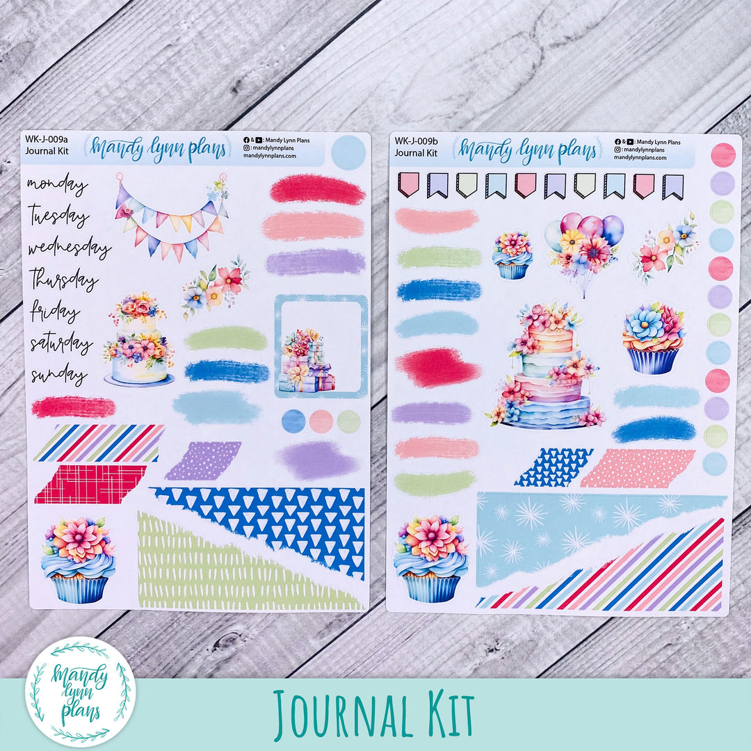 Birthday Party Journal Kit || WK-J-009