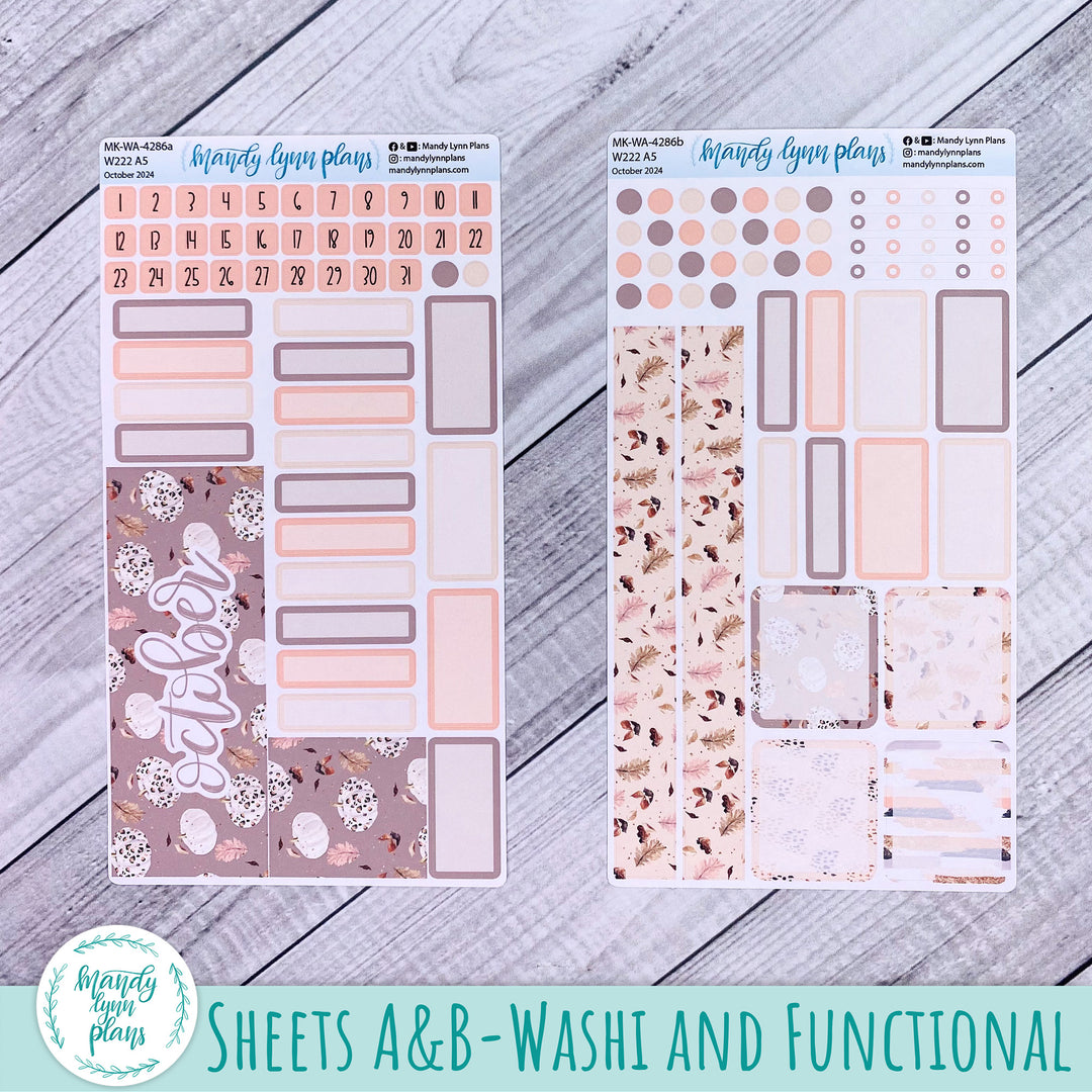 Wonderland 222 October 2024 Monthly Kit || Blush and Spice || 286