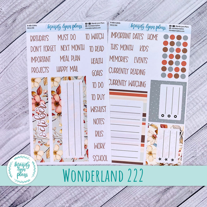 2024  October Wonderland 222 Dashboard || Autumn Blooms || 284