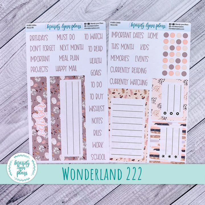 2024  October Wonderland 222 Dashboard || Blush and Spice || 286