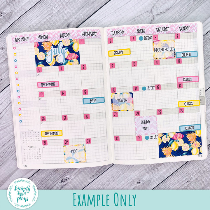 July 2026 or Any Month Monthly Kit || Wonderland 222 A5, B6, A6 || Dragonflies || 368