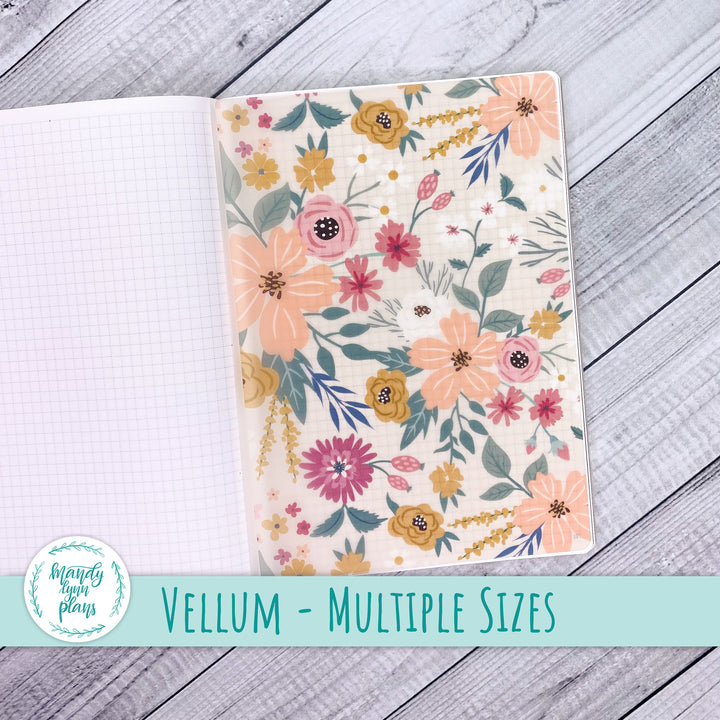 Eclectic Blooms Vellum || 367