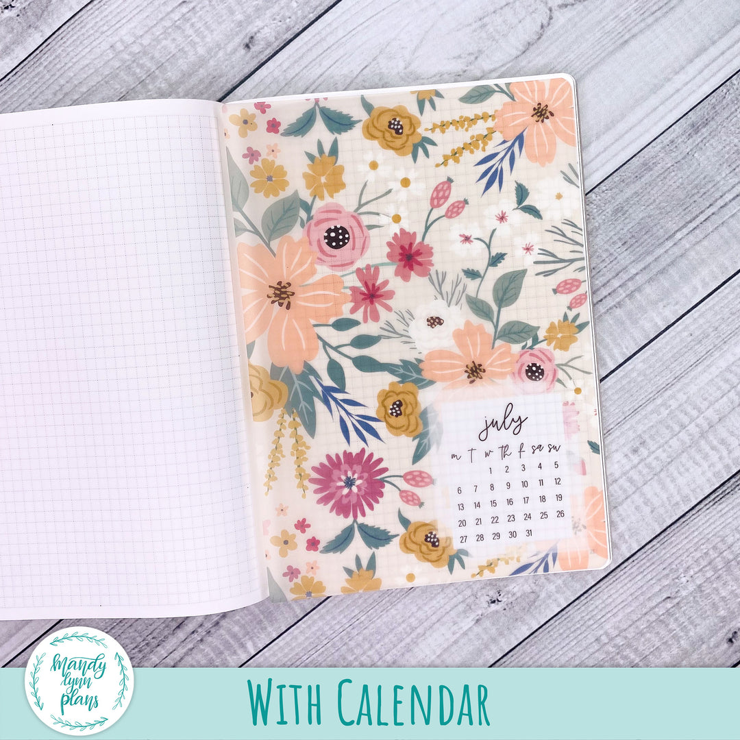 Eclectic Blooms Vellum || 367