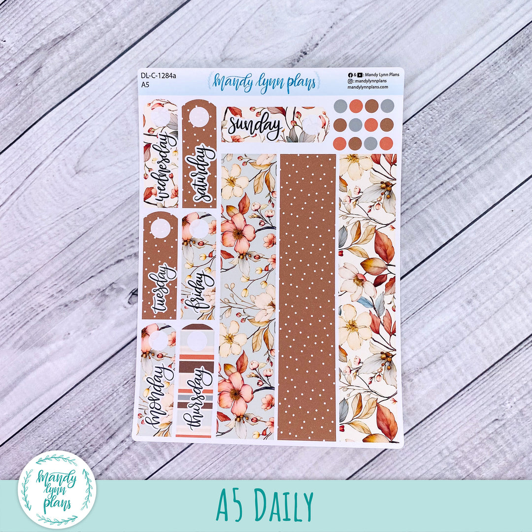 A5 Daily Kit || Autumn Blooms || DL-C-1284