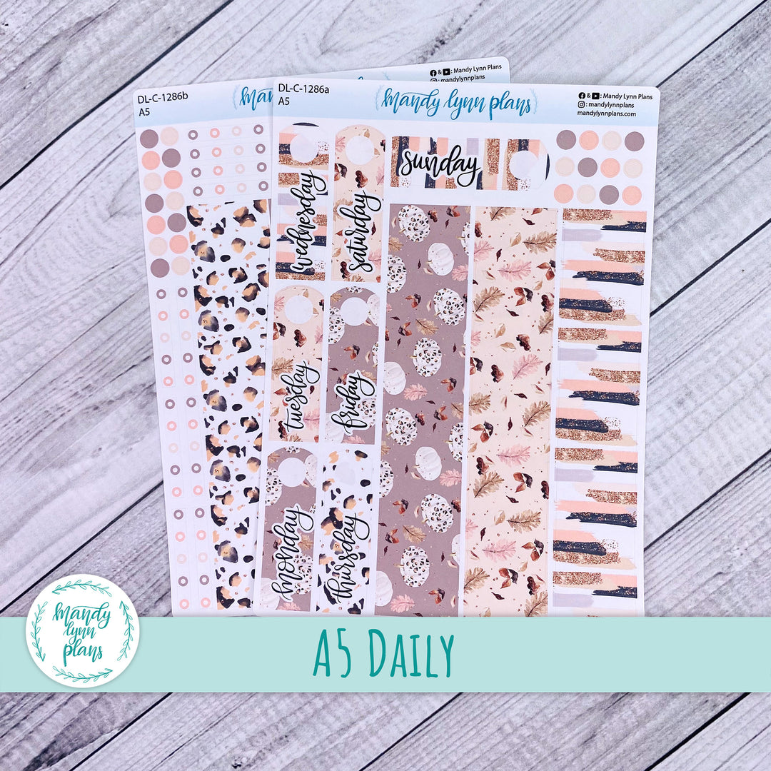 A5 Daily Kit || Blush and Spice || DL-C-1286