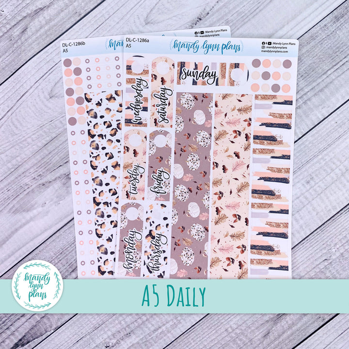 A5 Daily Kit || Blush and Spice || DL-C-1286