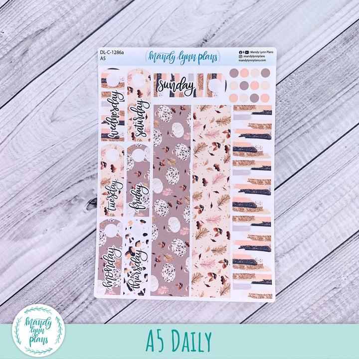 A5 Daily Kit || Blush and Spice || DL-C-1286