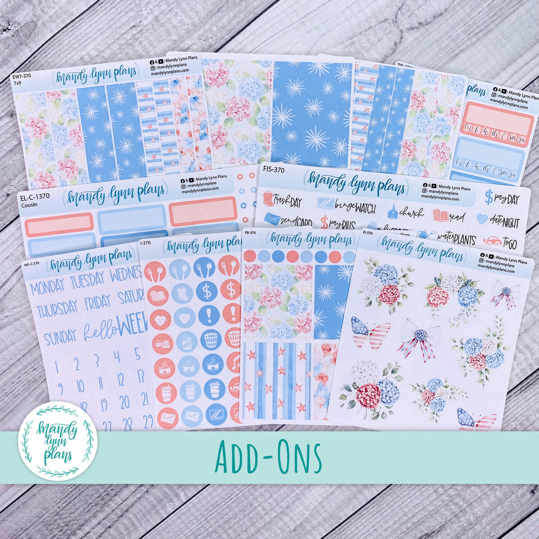 Patriotic Posy Add-Ons || 370