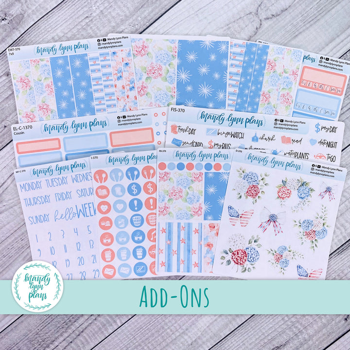 Patriotic Posy Add-Ons || 370