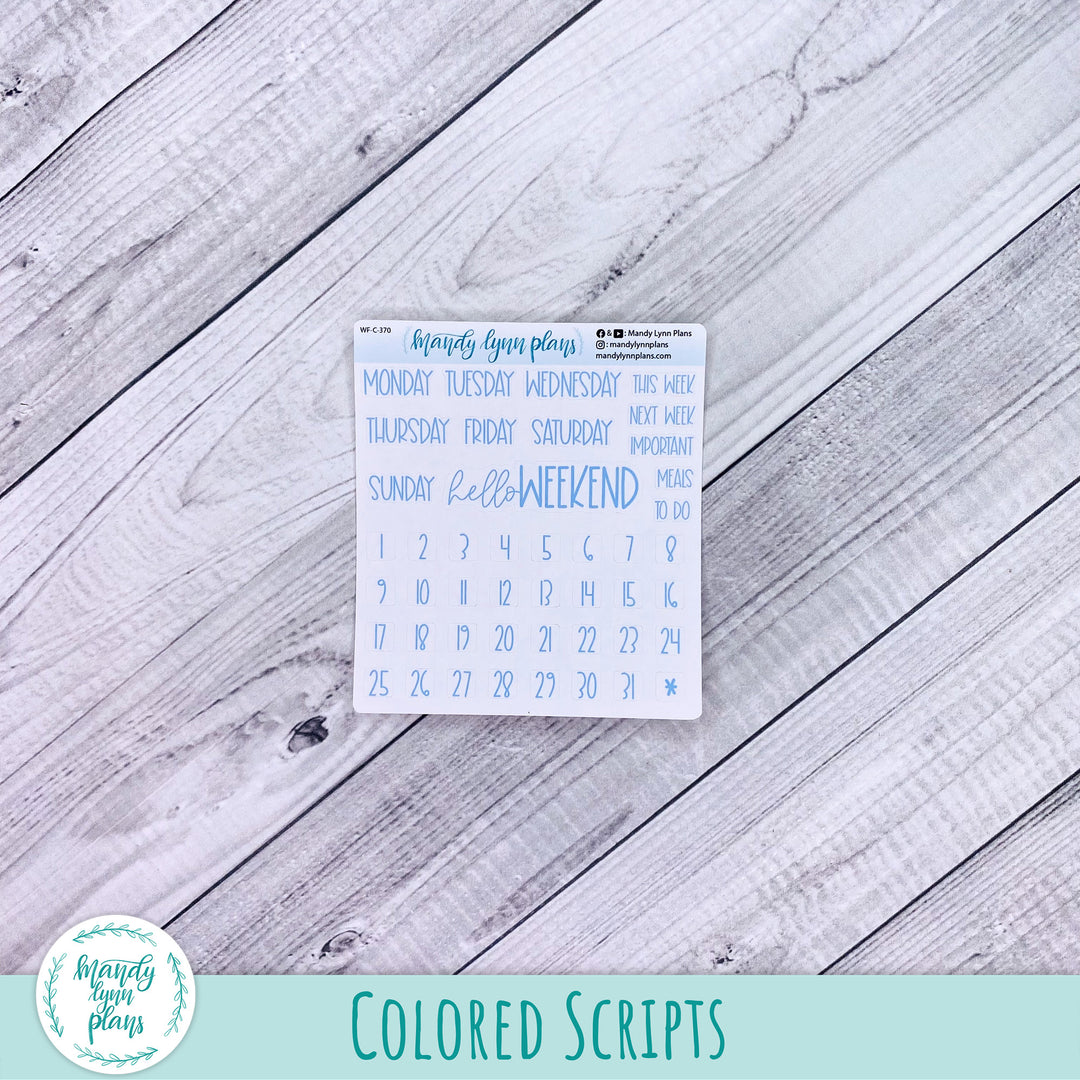 Patriotic Posy Add-Ons || 370
