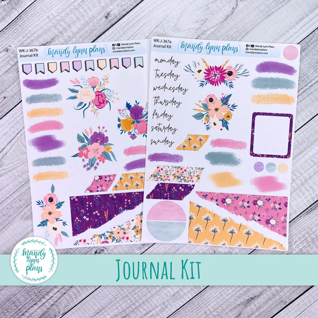 Eclectic Blooms Journal Kit || WK-J-367