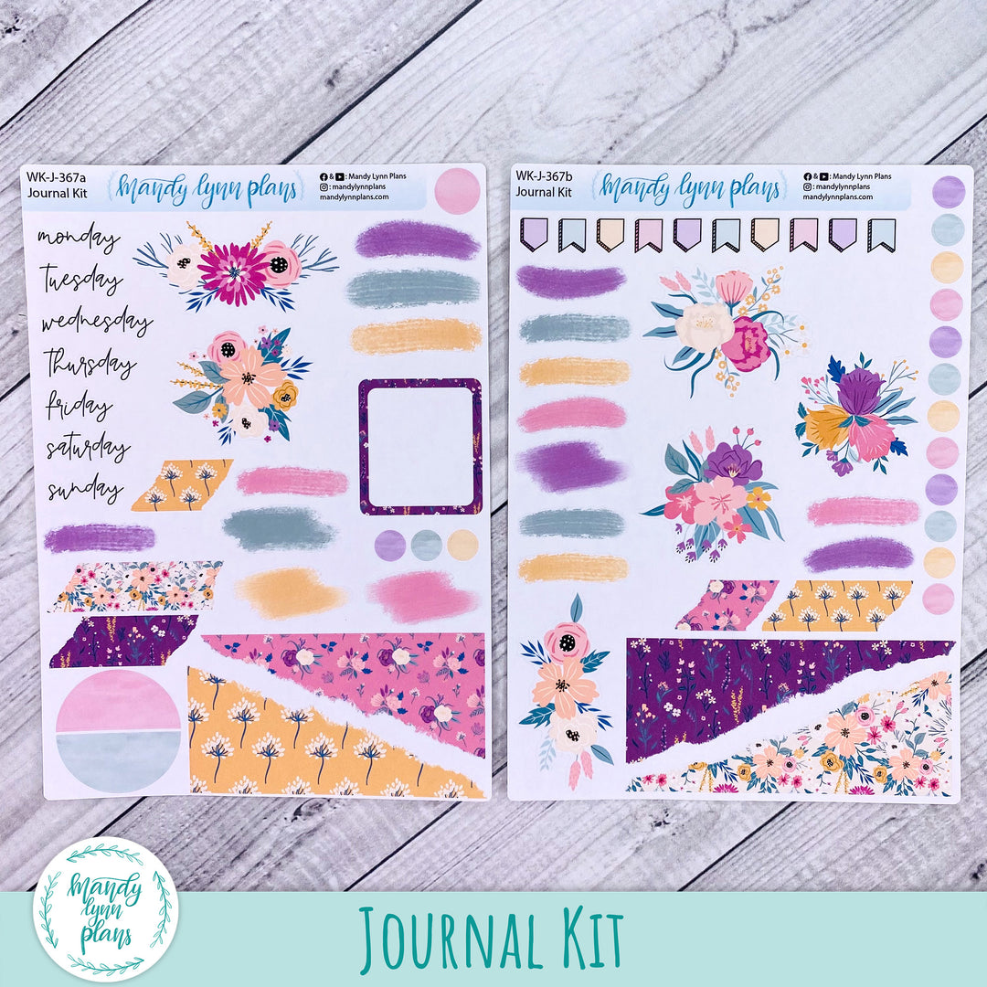 Eclectic Blooms Journal Kit || WK-J-367