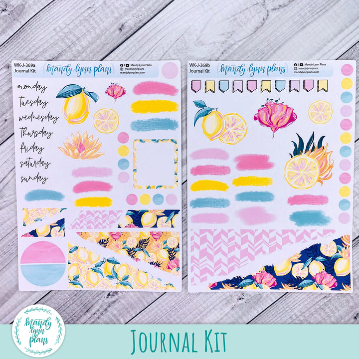 Vibrant Lemonade Journal Kit || WK-J-369