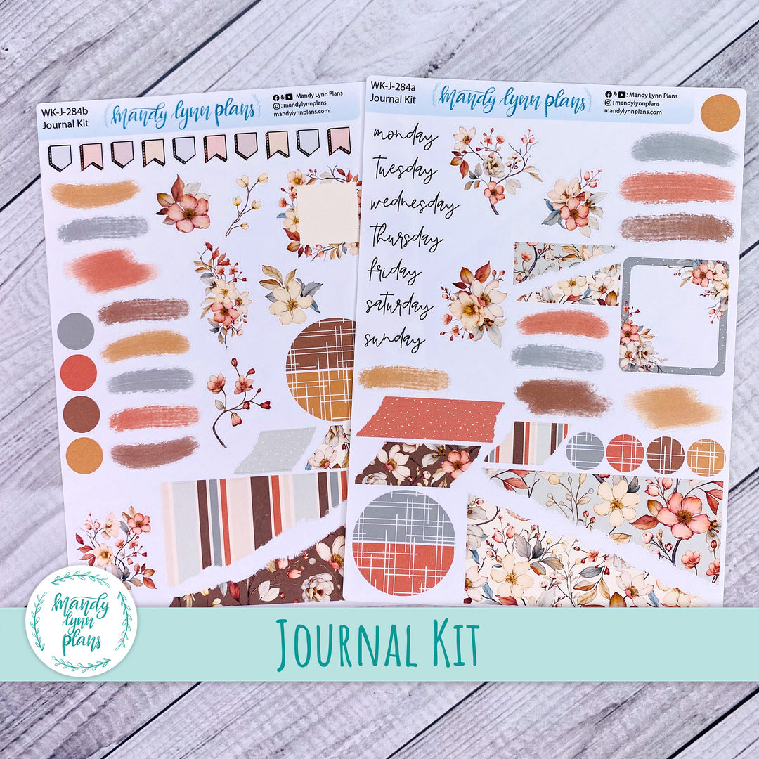 Autumn Blooms Journal Kit || WK-J-284