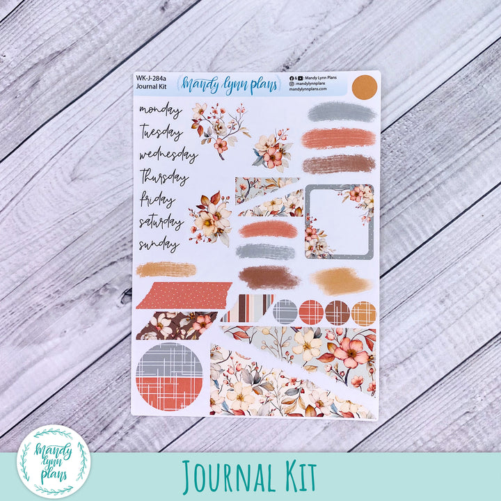 Autumn Blooms Journal Kit || WK-J-284