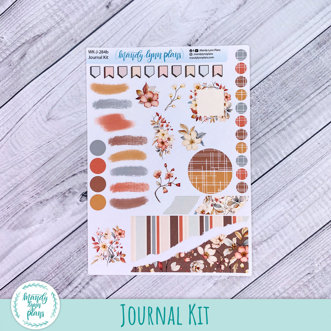 Autumn Blooms Journal Kit || WK-J-284