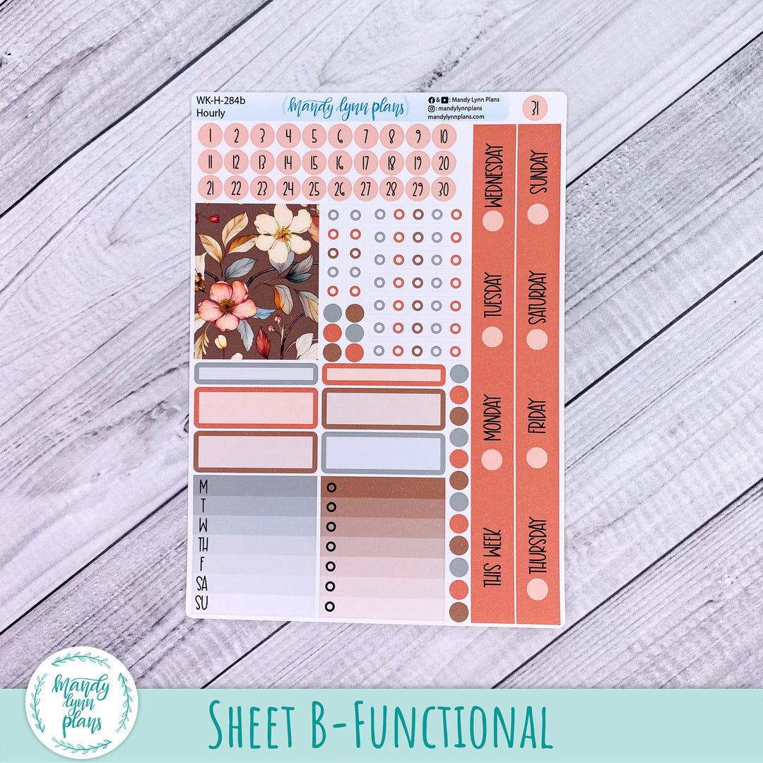 EC Hourly Weekly Kit || Autumn Blooms || WK-H-284